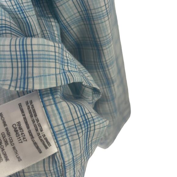 Red Head Brand Co. 2XL Tall Blue Fishing Outdoor Vented Button Up Shirt - Picture 9 of 11